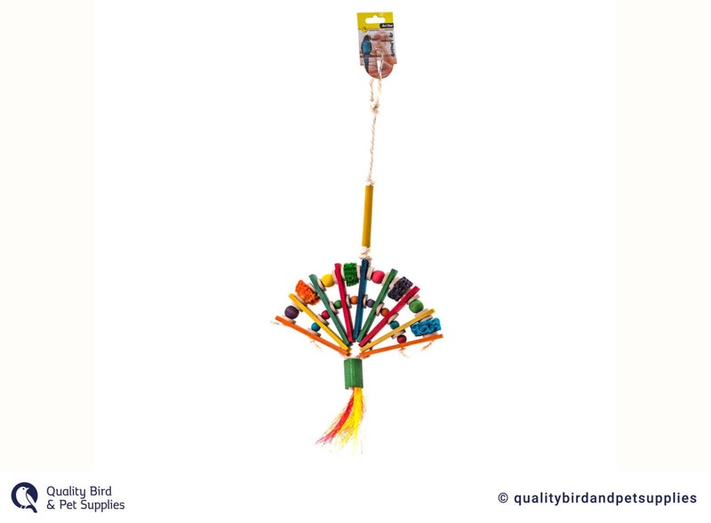 Avi One Fan With With Beads 53cm Carousel 1