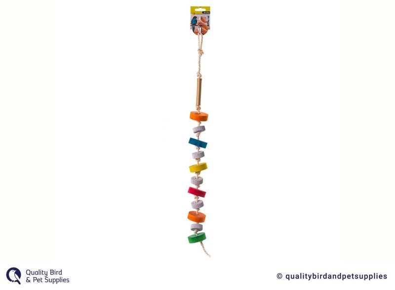 Avi One Lanyard Wooden Blocks With Pumice 70cm Carousel 1
