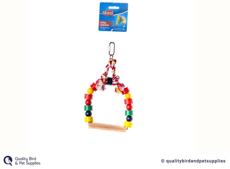 Trixie Arch Swing With Coloured Wooden Blocks Carousel 1