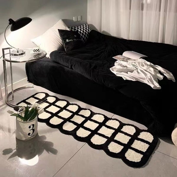 Rugs for Bedroom Decoration Home Bedside Foot Mat Fluffy Living Room Carousel 2