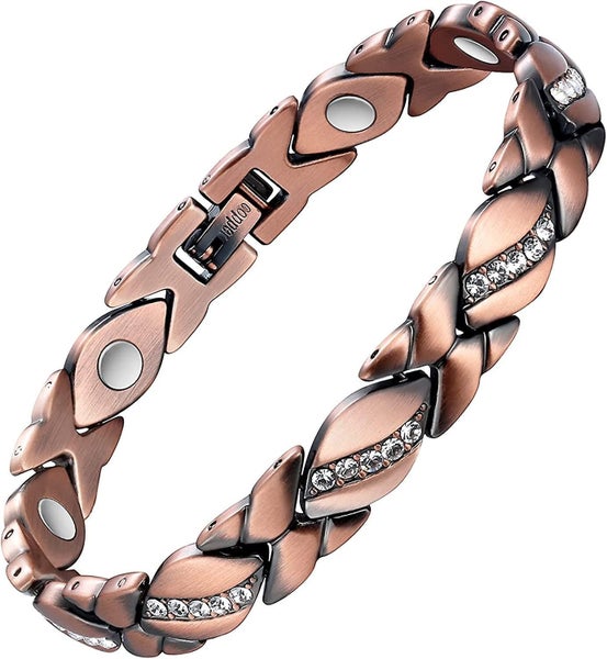 Magnetic Therapy Arthritis Pain Relief Bracelets Steel Titanium Health Carousel 1