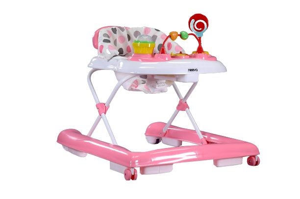 Neeva Baby Walker - Pink Carousel 1