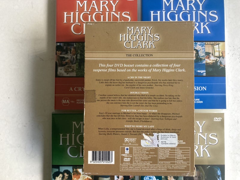 Mary Higgins Clark: Cry in the Night; Double Vision: Weep No More; For Better &62993532182913112