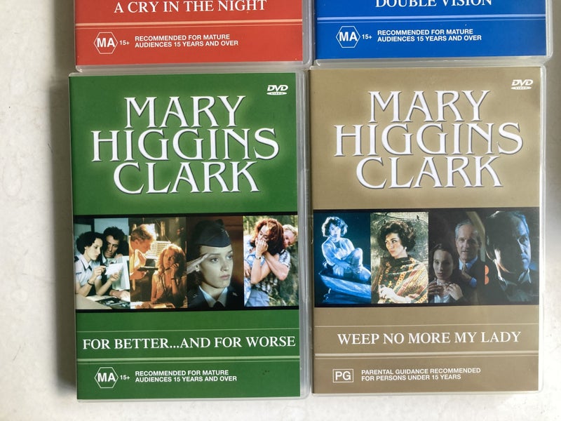 Mary Higgins Clark: Cry in the Night; Double Vision: Weep No More; For Better &62993532182913114