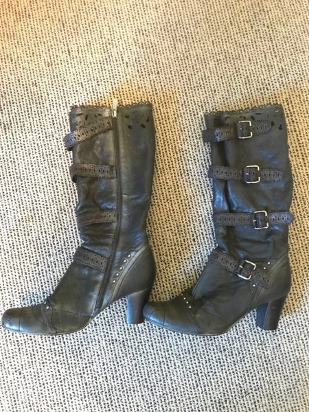 Funky on sale leather boots