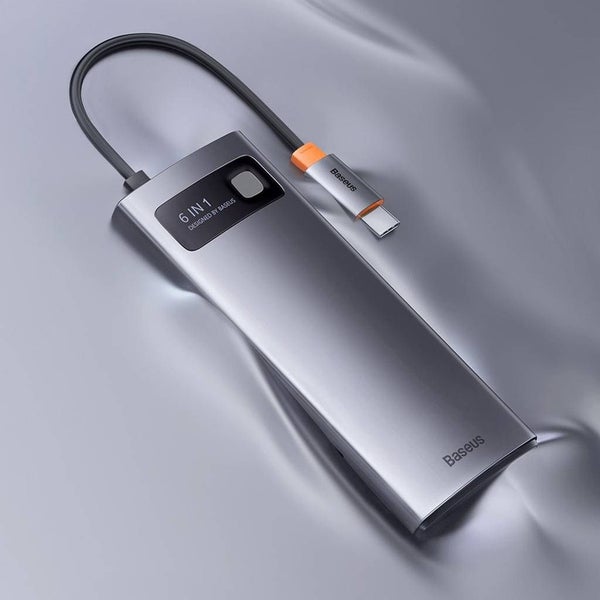 Baseus Type-C Metal Gleam Series 6 IN 1 HUB Docking Station Carousel 1