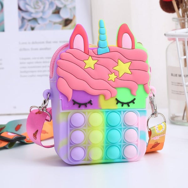 Pop Fidget Unicorn Shoulder Bag Carousel 1