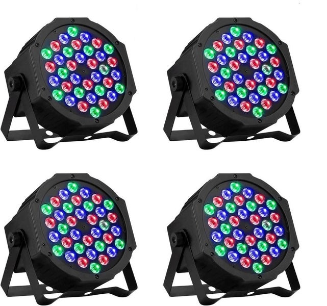 8 X 36LEDs Professional DMX-512 RGB LED Strobe Stage PAR Light 5 in 1 (SALE) Carousel 1