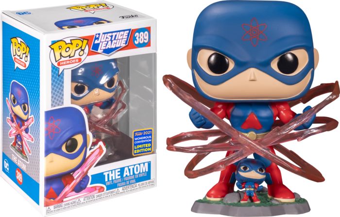 Justice League - The Atom Pop! Vinyl Figure (2021 Wondrous Convention Exclusive) Carousel 1