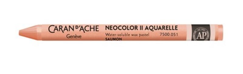 Crayon - Caran D’ache Neocolor Ii Salmon - Pack of 10 Carousel 2