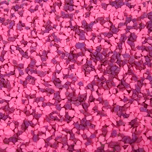 Aqua One Gravel - Pink & Purple 1kg Carousel 1