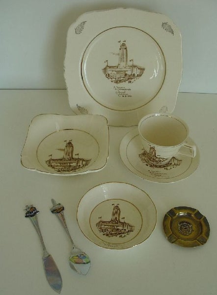 NZ Centennial Exhibition 1939/40 Collection 8 Items Carousel 1