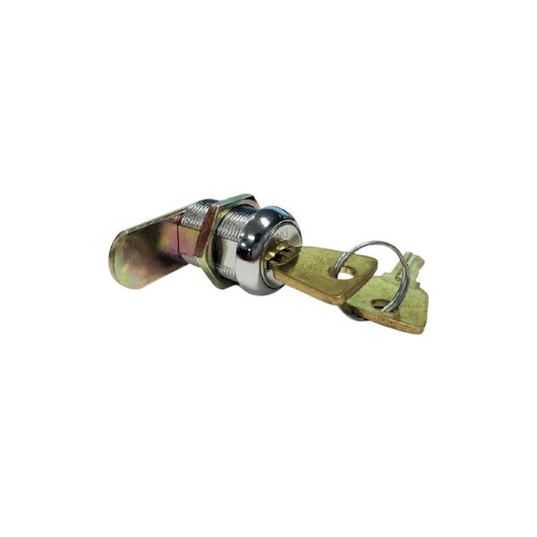 Firstlock Cabinet Cam Lock Round Face 22mm Keyed Alike Chrome Plate BNX22-CL003 Carousel 2