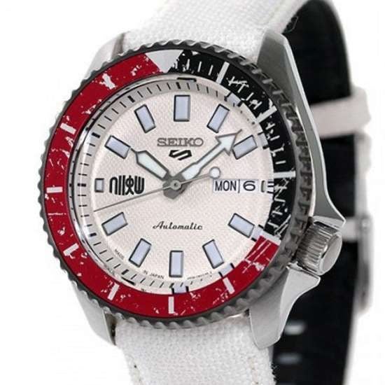 Seiko 5 Sports SBSA079 Ryu Street Fighter White JDM Watch Carousel 4