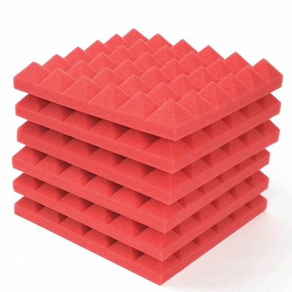 12 24pcs 30x30x5cm Acoustic Soundproof Foam Panel with Tapes Carousel 1