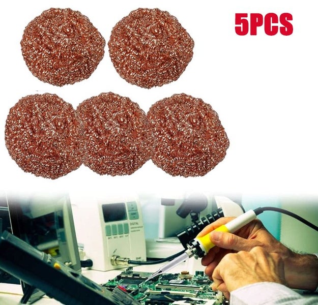 Solder Tip Cleaning Wire - 5pcs Carousel 1