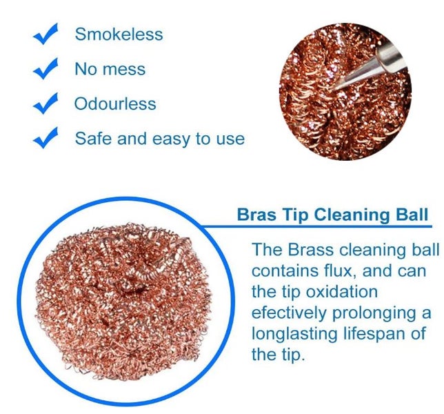 Solder Tip Cleaning Wire - 5pcs Carousel 2