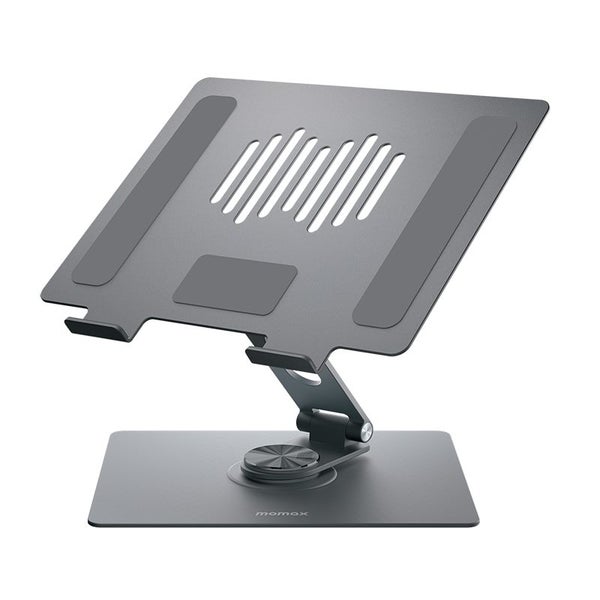 Momax Fold Stand Rotatable Tablet & Laptop Stand - Space Grey Carousel 2