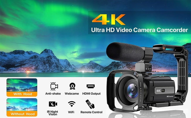 4K Video Camera Camcorder Carousel 2