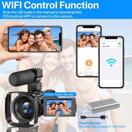 4K Video Camera Camcorder Carousel 1