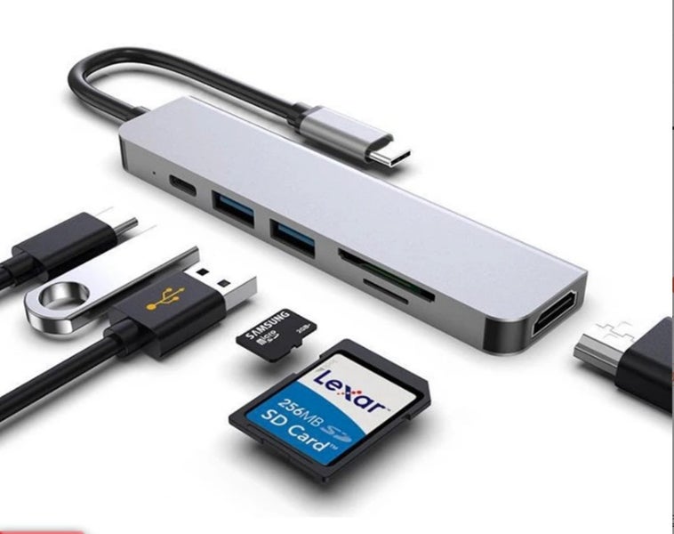 Macbook Type C To Usb HDMI Compatible Adapter With USB Card Reader Macbook hub Carousel 5