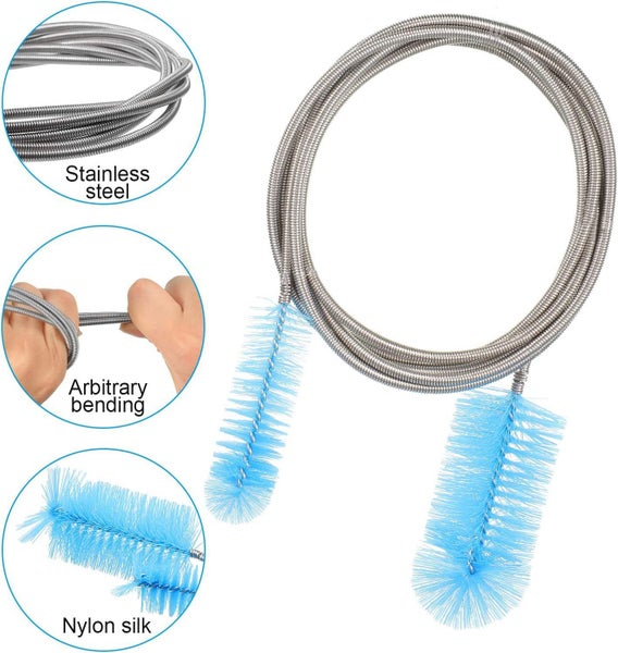 3 Pieces Aquarium Filter Hose Brush Carousel 2