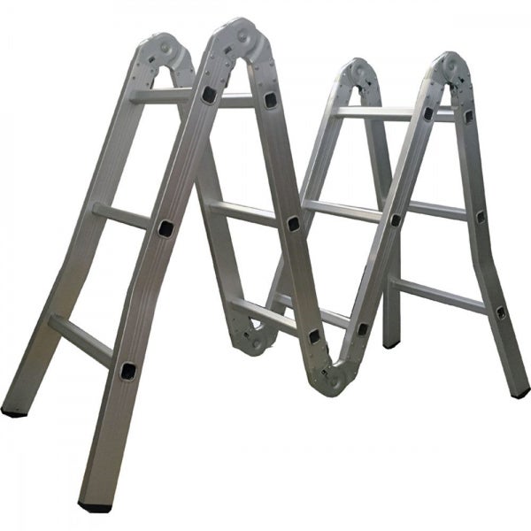 3.7M Multifold Aluminium Ladder 120Kg Cap. Carousel 1