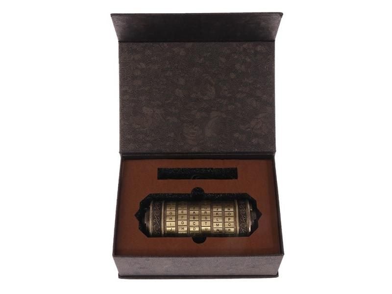 Da Vinci Educational Toys Metal Cryptex Locks Gift Ideas Da Vinci Code Lock To Carousel 1