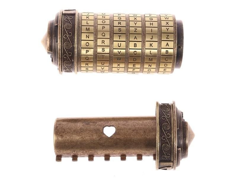 Da Vinci Educational Toys Metal Cryptex Locks Gift Ideas Da Vinci Code Lock To Carousel 2