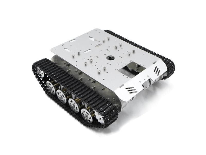 8KG Big Load Shock Absorb Tracked Robot Tank Chassis For Arduino With 12v Motor Carousel 2