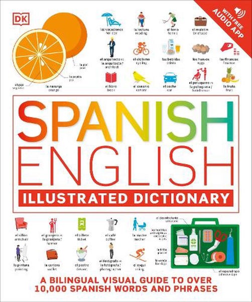Spanish English Illustrated Dictionary by DK - Paperback Carousel 1