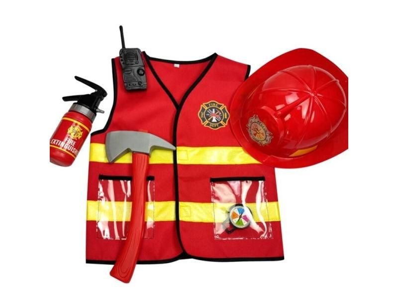 Children Educational Learning Construction Worker Costume Kit For Kids Role Carousel 2
