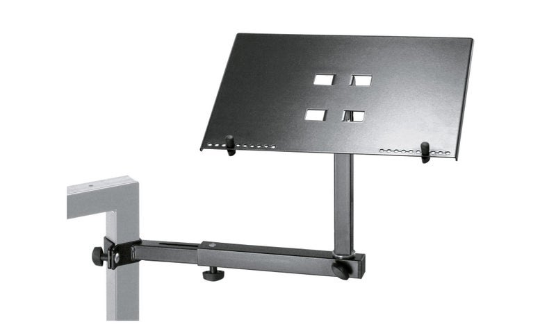 K&M - 18815-018-55 - "Omega" Keyboard Stand Accessory - Laptop Holder. Carousel 1
