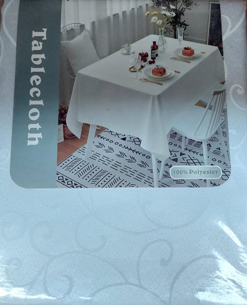 White Tablecloths - 250x140cm Carousel 1