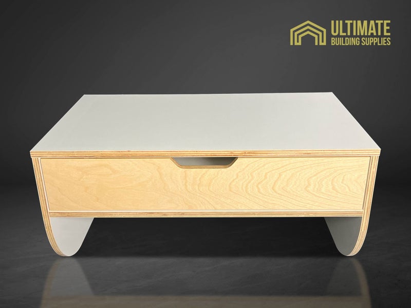 DEAL! Plywood dressing /makeup/office table, w750 x h350 x d460 -wall mounted63614403077889112