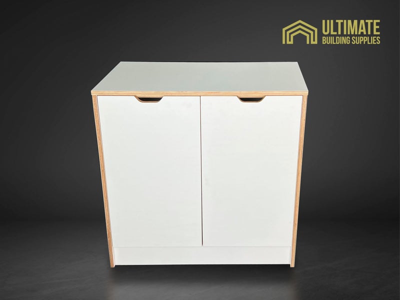 DEAL! Plywood free standing 2-door storage cabinet with soft closing hinges 800W62865827272449112