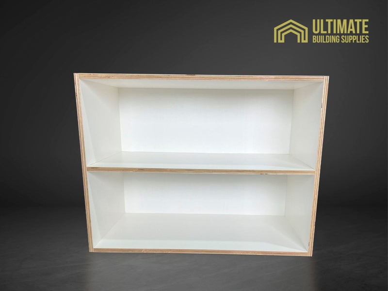 DEAL! Plywood warm white 800mm shelf, perfect for wall or free standing Carousel 2