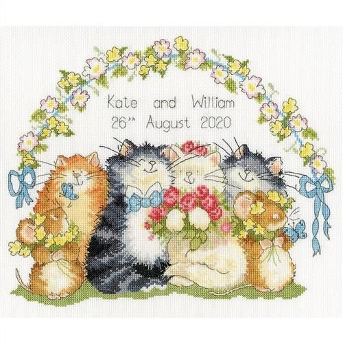 Bothy Threads Cross Stitch Kit - The Purrrfect Day Carousel 1