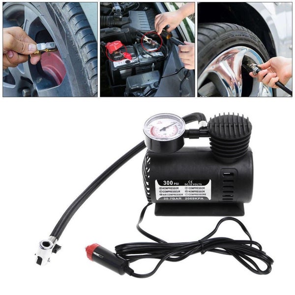 300PSI 12V Electric Air Pump Air Compressor Carousel 1