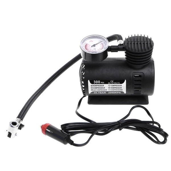 300PSI 12V Electric Air Pump Air Compressor Carousel 2