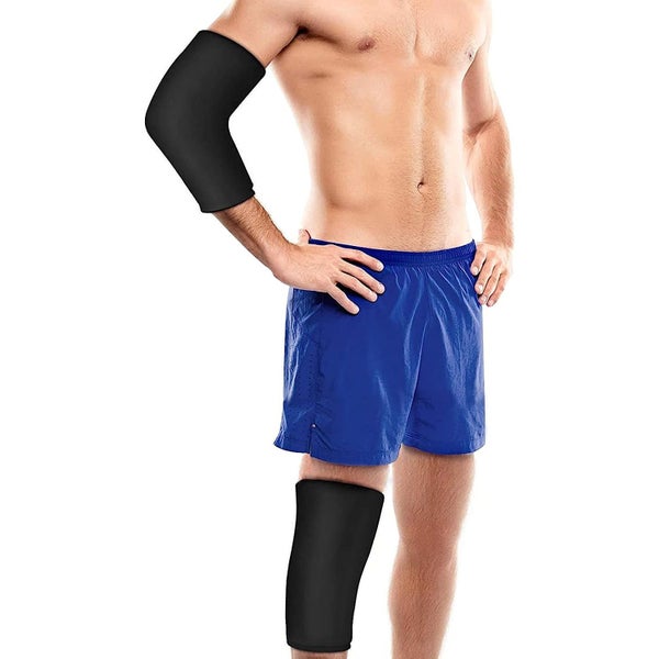 Gel Pack for Injury Cold Wrap for Knee Calf Elbow-L Carousel 1