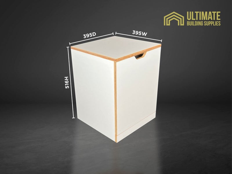 DEAL! Plywood -melamine office single-door storage cabinet 516mm High Right door Carousel 1