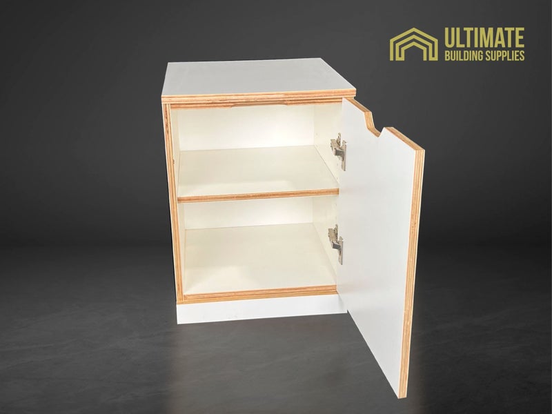 DEAL! Plywood -melamine office single-door storage cabinet 516mm High Right door Carousel 2