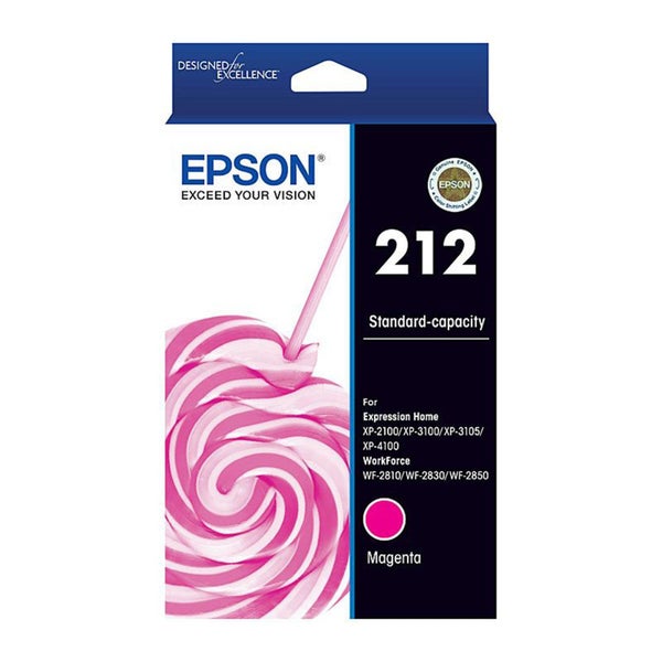 Epson 212 Magenta Ink Cartridge Toner C13T02R392 Carousel 1