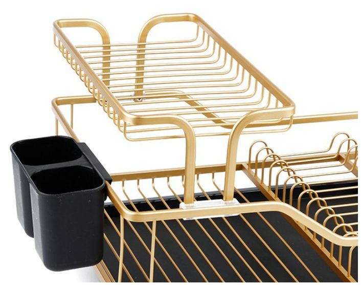 DISH RACK DISH STAND DISH DRAINIER KITCHEN ORGANIZIER STORAGE BRAND NEW ARRIVAL! Carousel 2
