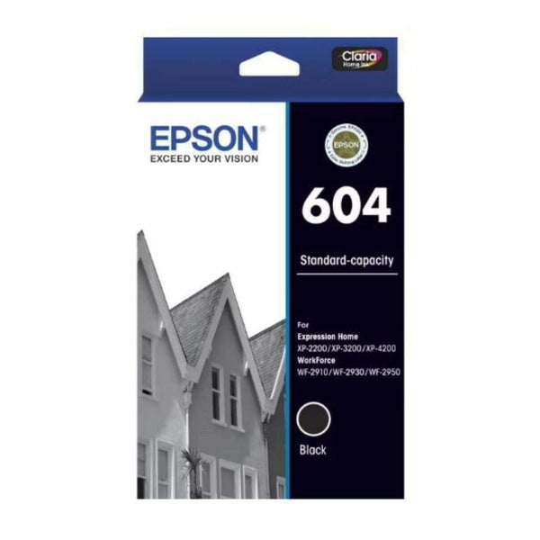 Epson 604 Black Ink Cartridge Toner C13T10G192 Carousel 1