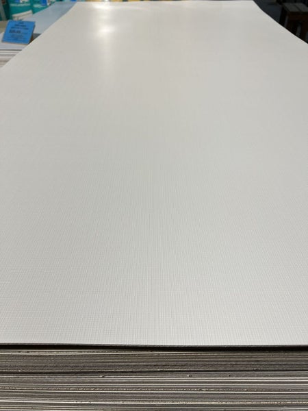 Caravan Ply PVC 2440x1220mmX3mm White Square (Embossed) Carousel 2