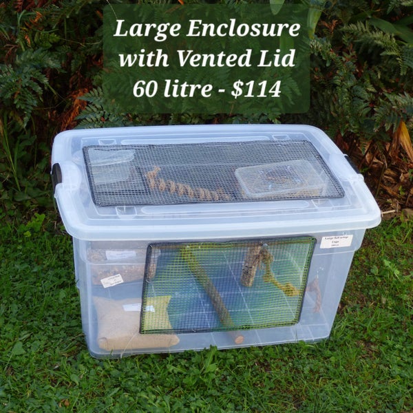 Large Mouse Enclosure - Full Setup with Vented Lid Carousel 1