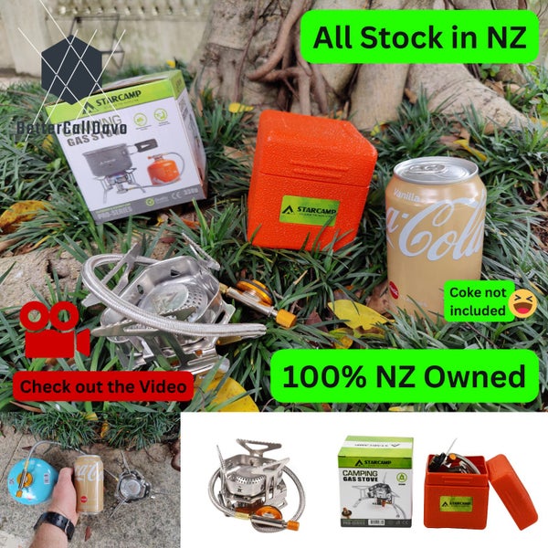 Camp Cooker - Medium- with Hose Connection & carry case. Carousel 1