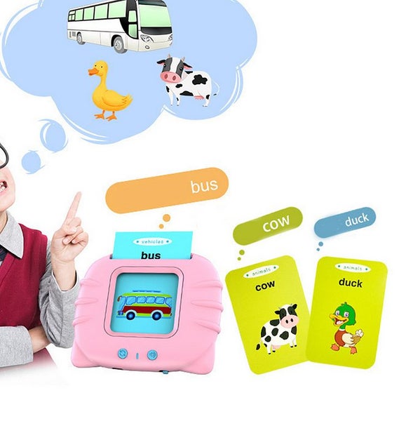 Talking Learning Flash Cards Pre-School Toys 112 & 224 for Kids,( Pink ) Carousel 2